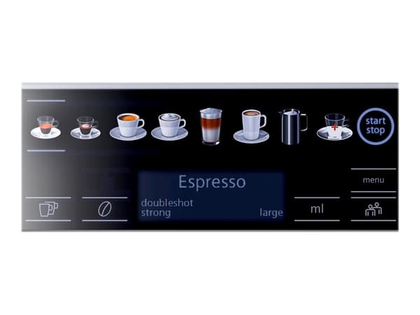 Siemens EQ.6 Plus s100 TE651209RW Automatisk Kaffemaskin – Svart