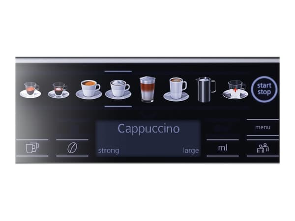 Siemens EQ.6 Plus s100 TE651209RW Automatisk Kaffemaskin – Svart