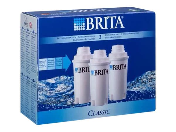 BRITA Classic Vattenfilter (Pack med 3)