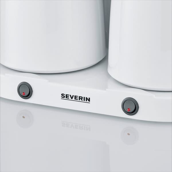 Dubbel Termosbryggare KA9314 1000watt – Vit