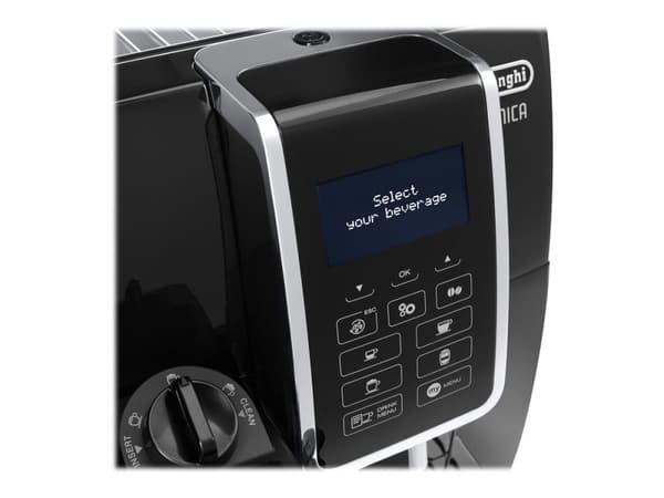 De’Longhi Dinamica ECAM 350.50.B – Automatisk kaffemaskin med mjölkskummare