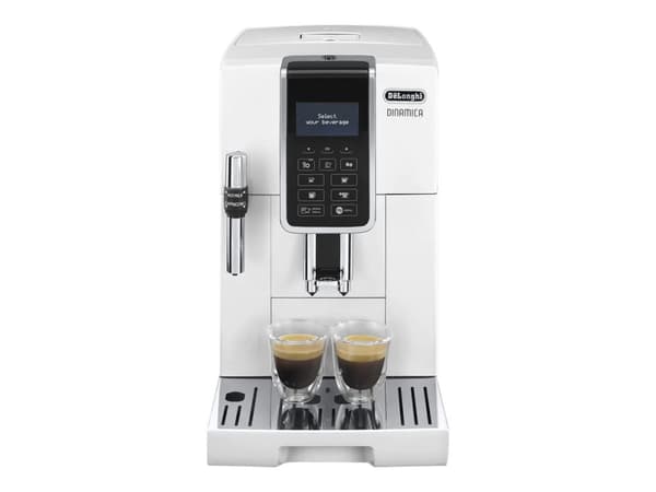 De’Longhi DINAMICA ECAM350.35.W Automatisk kaffemaskin – För Kaffekvalitet och Stil i Ditt Hem