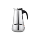 Miniatyrbild 1 av 2: Italiensk Kaffepanna Feel Maestro MR-1660-4 Svart Silvrig Rostfritt stål 18/10 200 ml 4 Csészék
