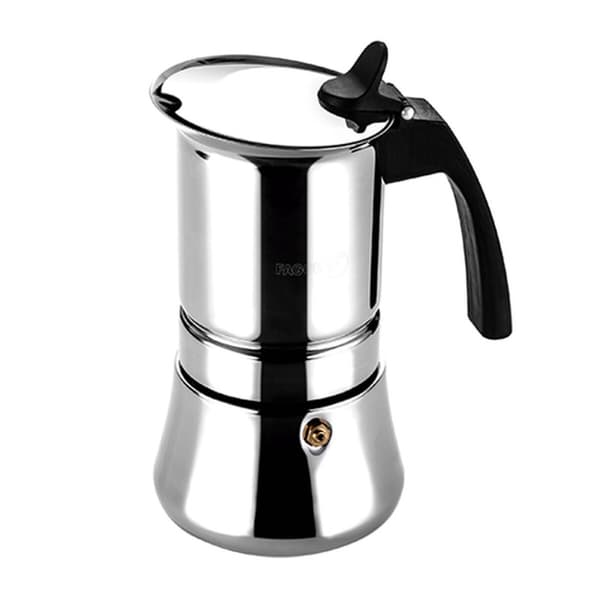 Italiensk Kaffepanna Fagor Svart Rostfritt stål 60 ml