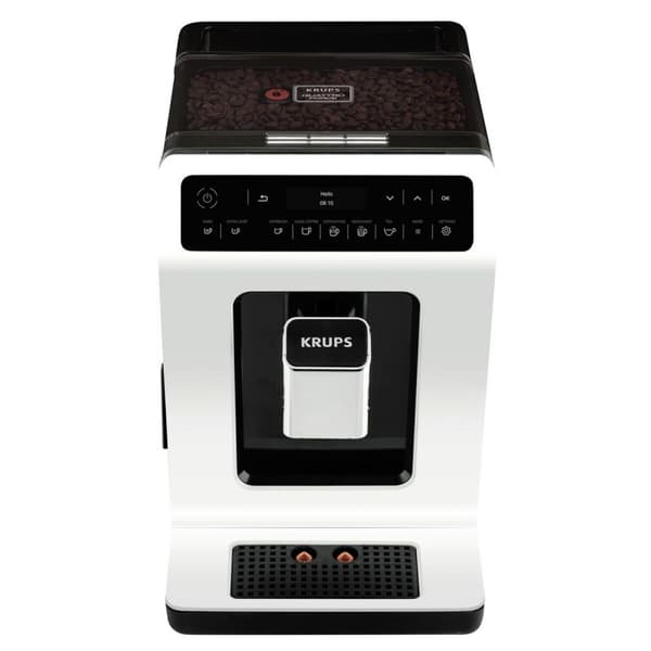 Superautomatisk kaffebryggare Krups EA891110 Vit Svart 1450 W 2,5 L 250 g