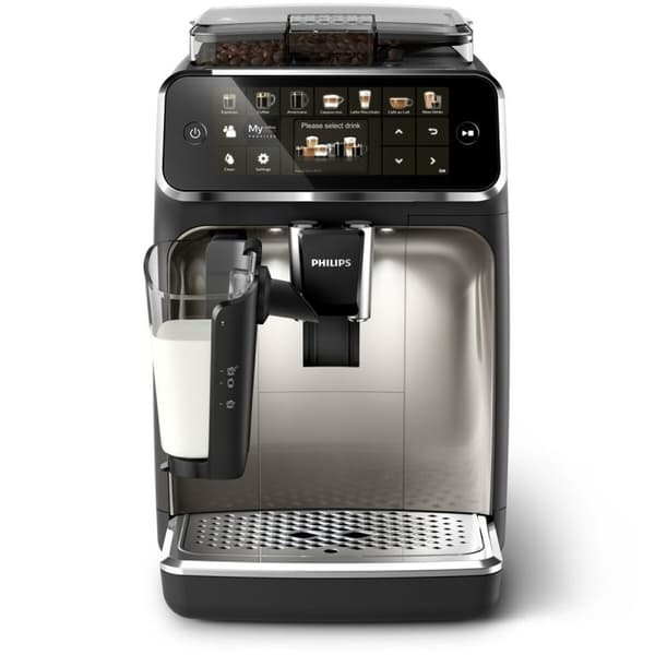 Superautomatisk kaffebryggare Philips EP5447/90 Svart Krom 1500 W 15 bar 275 g 1,8 L