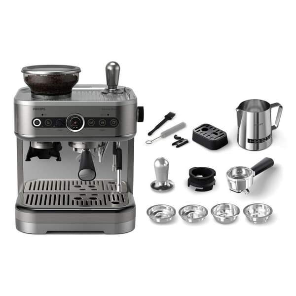 Superautomatisk kaffebryggare Philips PSA3218/01 Svart Stål 1350 W 15 bar 2,3 L