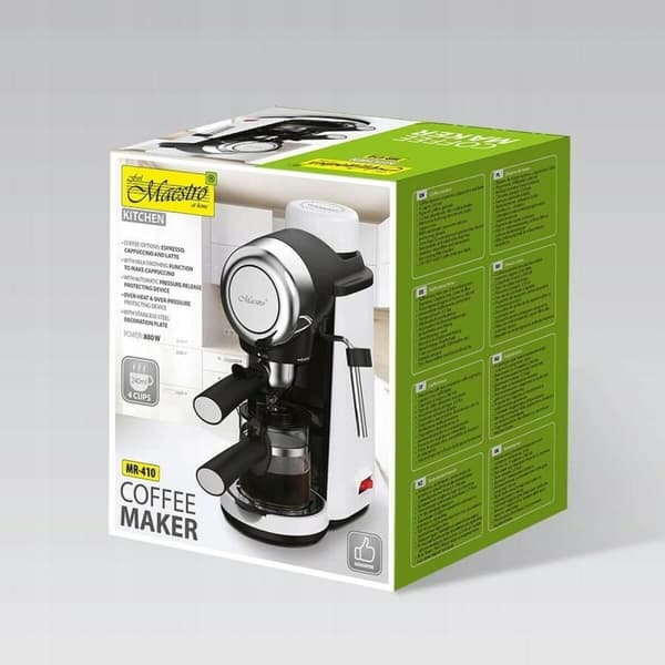 Kaffebryggare Feel Maestro MR-410 Svart Stål 800 W 250 ml