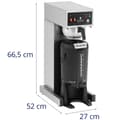 Miniatyrbild 8 av 8: Kaffebryggare - 2,5 l - Inkl. termosbehållare med tappkran - Royal Catering