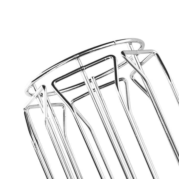 Dispenser för 36 Nespresso Capsules Slim Tower i metall Cheffinger Silver