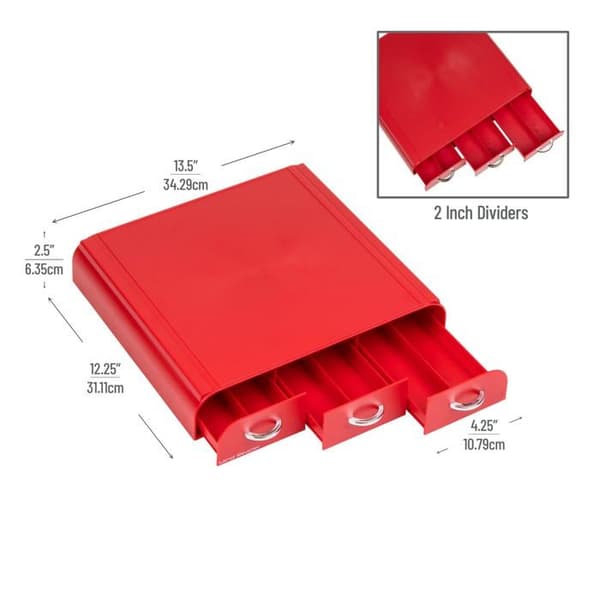 Kaffekapseldispenser - Mind reader kapseldispenser - TRAY6-RED