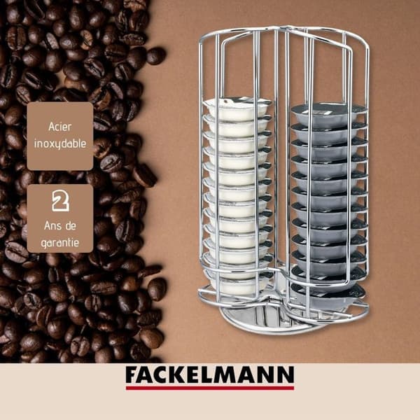 Porte kapslar Tassimo roterande Fackelmann Frukost