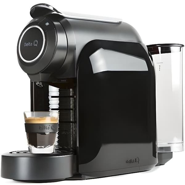 Kaffemaskin - Delta Q - Qool Evolution - Svart - Kompatible kapsler Delta Q - 2 års garanti