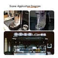Miniatyrbild 7 av 8: kaffemaskins ångslang för DeLonghi 680, 685, Lancirio, med ångmunstycke
