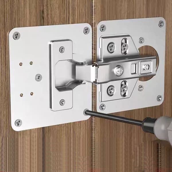 Korjauslevy saranoihin 90x90mm 2 kpl
