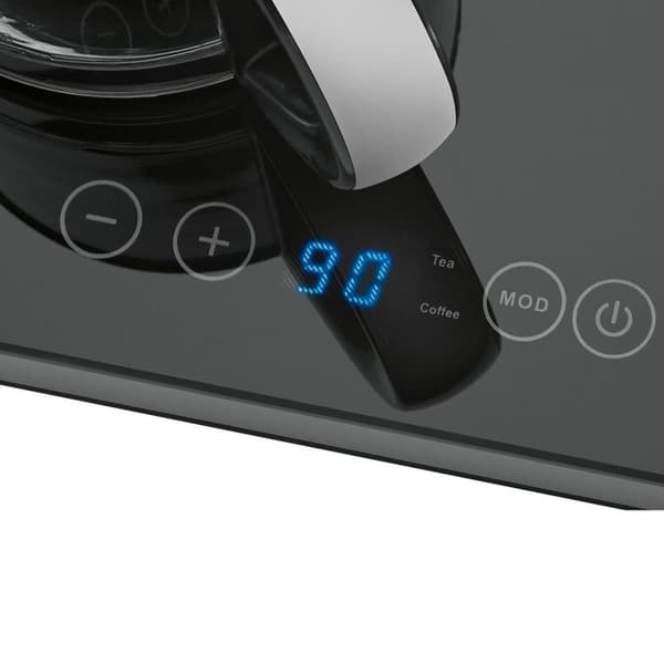ProfiCook PC-TKS 1056 elkedel 1,7 L Sort, Rustfrit stål, Gennemsigtig