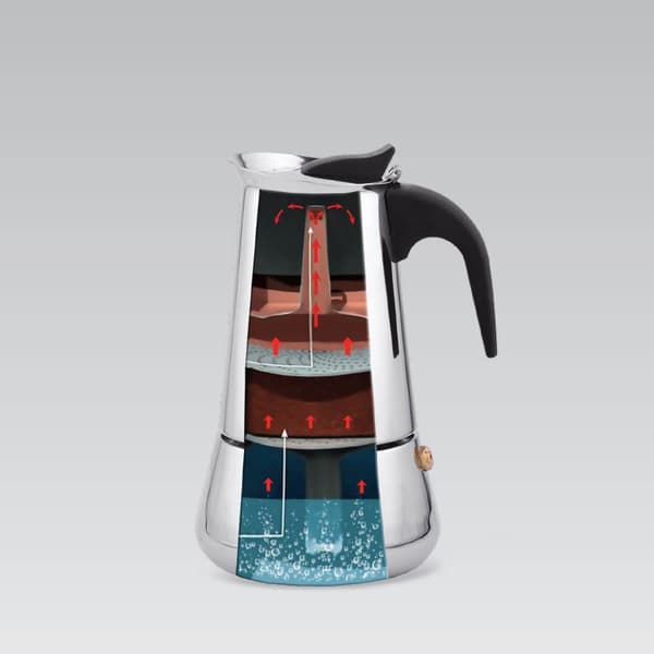 Kahvinkeitin 6 kupille MR-1660-6 MAESTRO