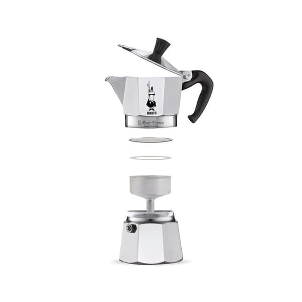 Bialetti Moka Express Moka gryde 0,3 L Aluminium, Sort