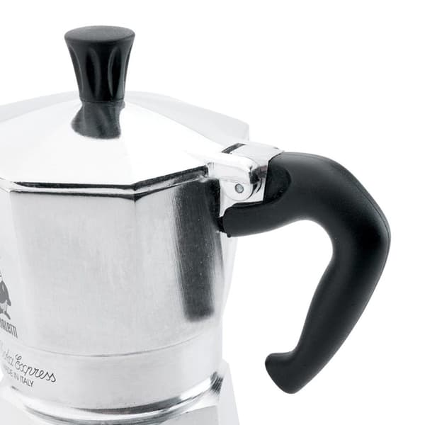 Bialetti Moka Express Moka gryde 0,3 L Aluminium, Sort