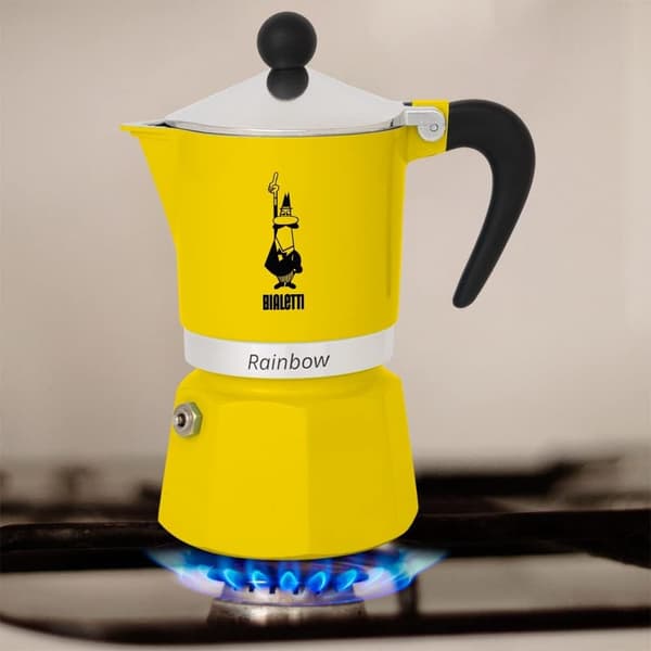 Kaffemaskine BIALETTI RAINBOW 6TZ 300 ml Gul