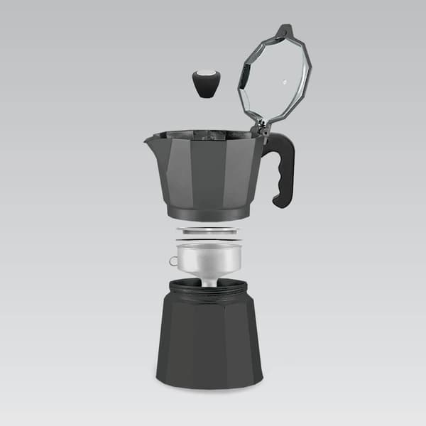 Maestro 6 kop kaffemaskine MR-1666-6-SORT sort