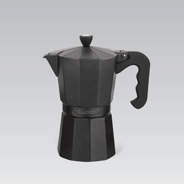 Maestro 6 kop kaffemaskine MR-1666-6-SORT sort