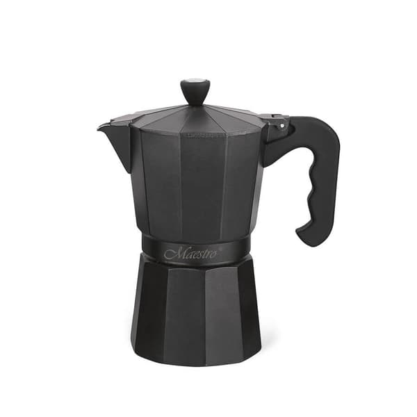 Maestro 6 kop kaffemaskine MR-1666-6-SORT sort