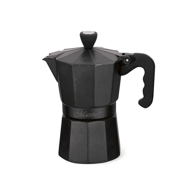 Maestro 3 koppar kaffemaskin MR-1666-3-SVART svart