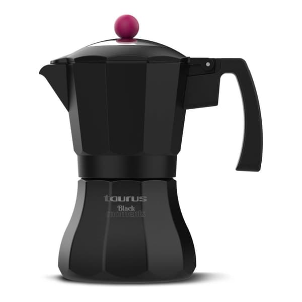 Kaffemaskine til 6 kopper Taurus Black Moments KCP9006l