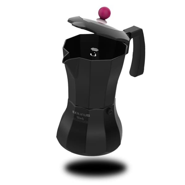 Kaffemaskine til 6 kopper Taurus Black Moments KCP9006l