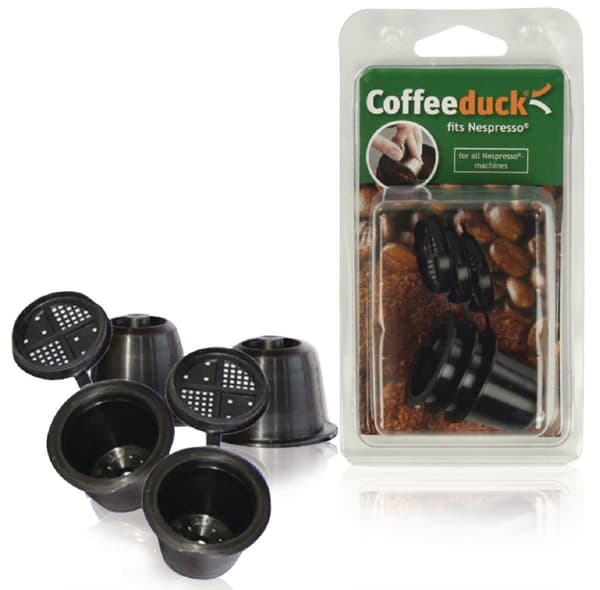 Ecopad COFFEEDUCK4N Coffeeduck Nespressomaskin Svart