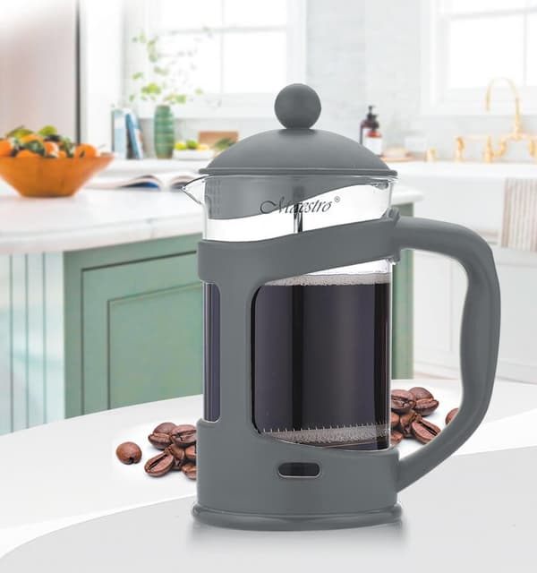 Presskanna MAESTRO MR-1665 (MR-1665-1000-GRÅ) 1000 ml Grå
