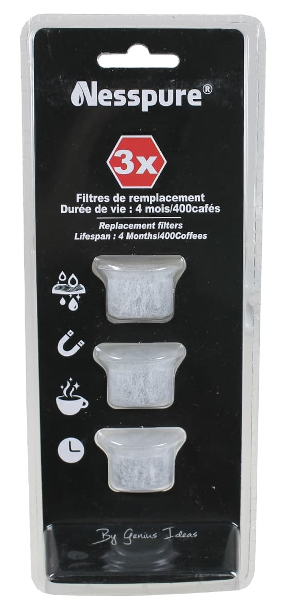 Refillfilter Espresso / Vattenfilter - 3st
