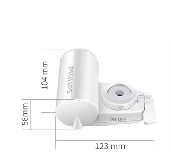 Philips vandfilter til køkkenarmatur WP3928: effektiv rensning, beskytter din families drikkevandssundhed