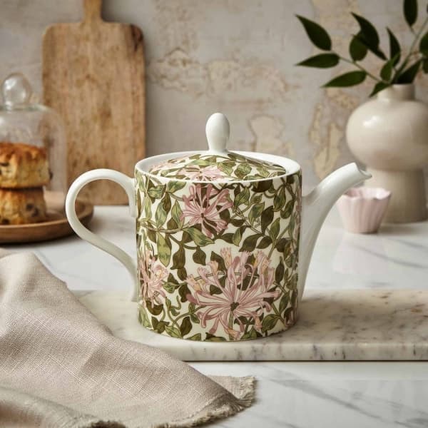 Honeysuckle Teapot 110cl - Morris & Co