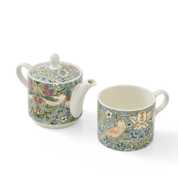 Strawberry Thief Tea for One, 28cl - Morris & Co