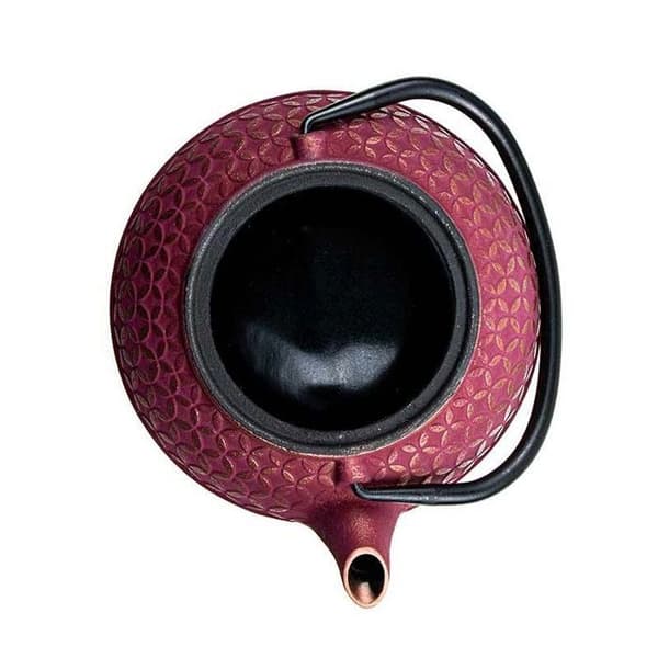 Tejkanna i gjutjärn Tsubaki rosa - 600 ml