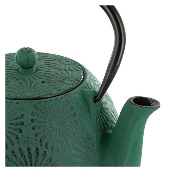 Emerald Green Hanami Gjutjärn Tekanna - 1,2 L