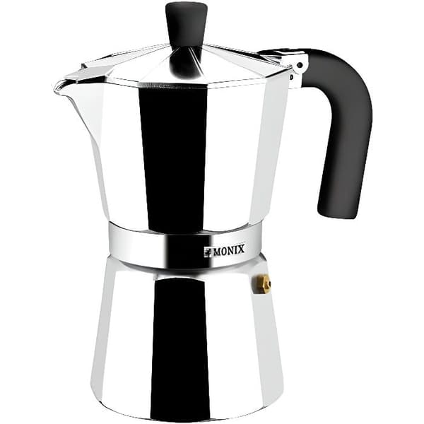 Espressobryggare - Monix - Vitro expres - Aluminium - 1 kopp - Ergonomisk design