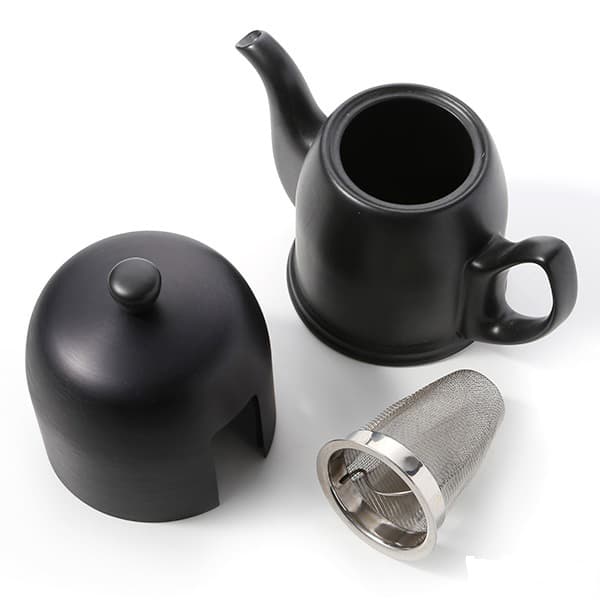 Salam Black Tekanna 4 koppar Med Svart Lock