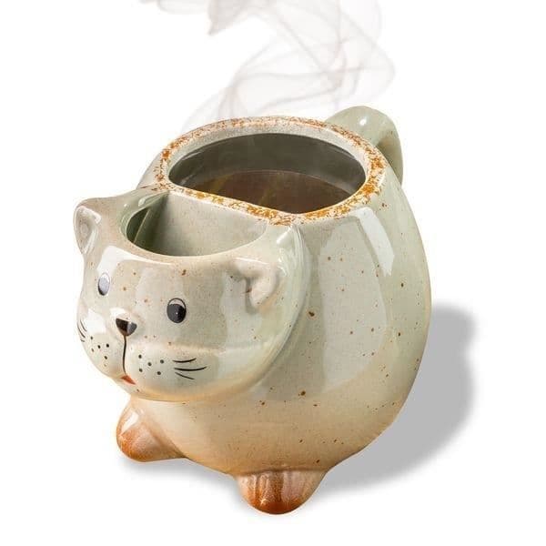 Mug - Chatt - Original - Hållbar porslin - Beige - 500 ml