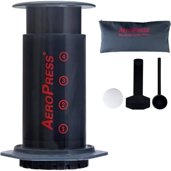Kaffebryggare - AeroPress - Original - Svart - Plast och metall - Tål maskindisk
