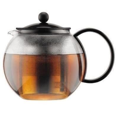 Tekanna BODUM - ASSAM - plastlock - filter i rostfritt stål - 1,0 l