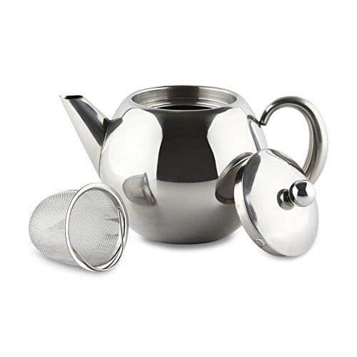 Belmont Deluxe tekanna i rostfritt stål, rostfritt stål, handtag i rostfritt stål, 1500 ml RT-050X