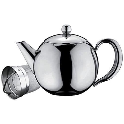 Belmont Deluxe tekanna i rostfritt stål, rostfritt stål, handtag i rostfritt stål, 1500 ml RT-050X