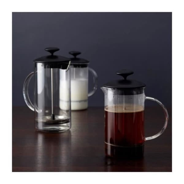 Presskanna - LEONARDO - 025508 - Glas - Transparent - 126 mm x 104 mm x 193 mm