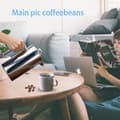 Miniatyrbild 6 av 7: Kaffekanna i SILVER 1 l kaffebryggare enligt det franska pressystemet av rostfritt stål med filter av rostfritt stål presskanna kaffepress