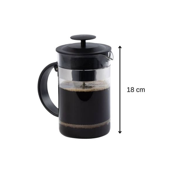 Cafékanna italienska med kolv 800 ml Fackelmann