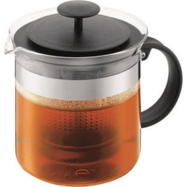 BODUM BISTRO Kolv tekanna med akrylfilter 1,5L svart