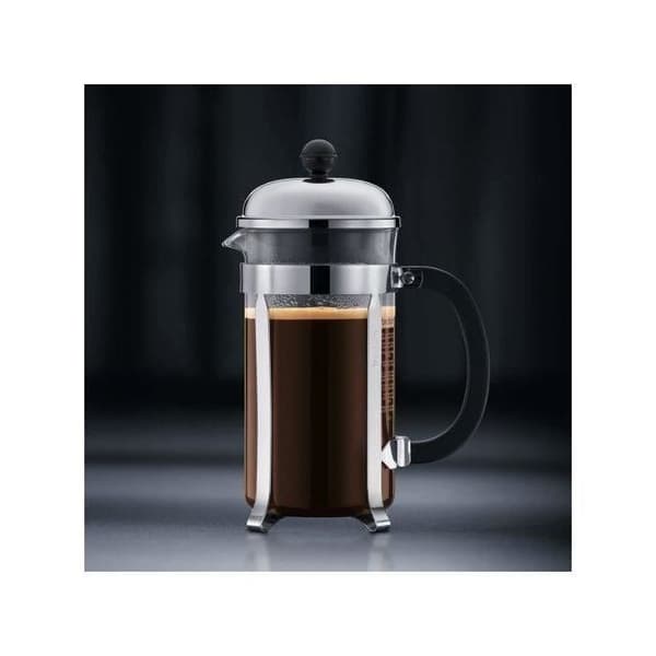 CHAMBORD - BODUM fransk presskaffebryggare, 8 koppar, 1,0 l, rostfritt stål